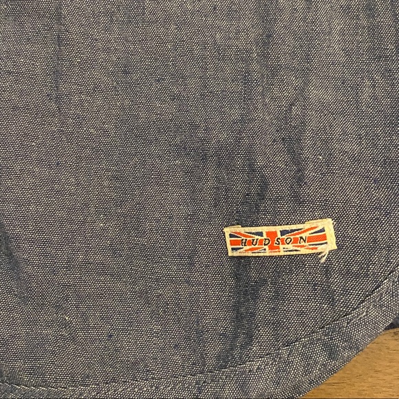 Hudson Toddler Button Down Long Sleeve Shirt - Picture 5 of 6